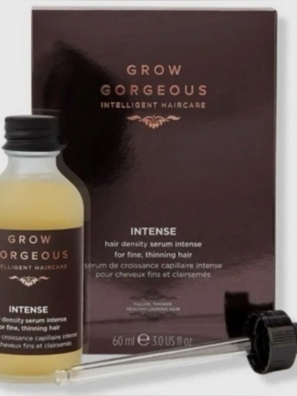 Grow Gorgeous Intense Hair Density Serum, Full Size, Brand New! 2oz